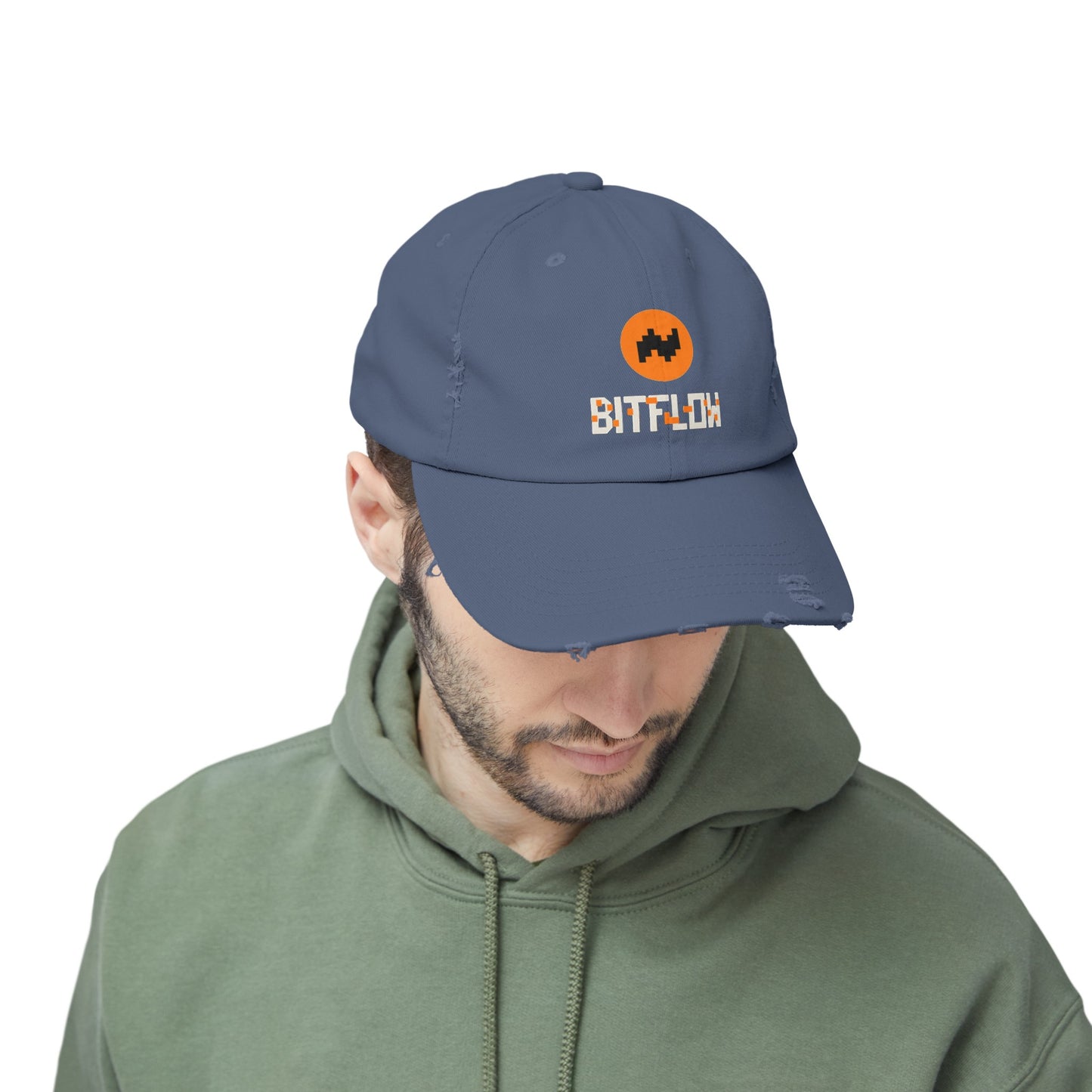 Bitflow Unisex Distressed Cap