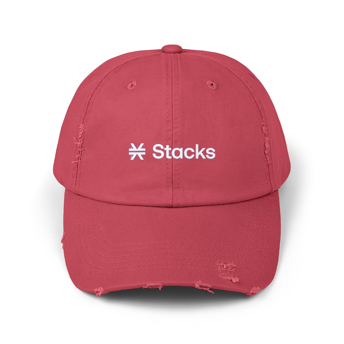 Stacks Unisex Distressed Cap