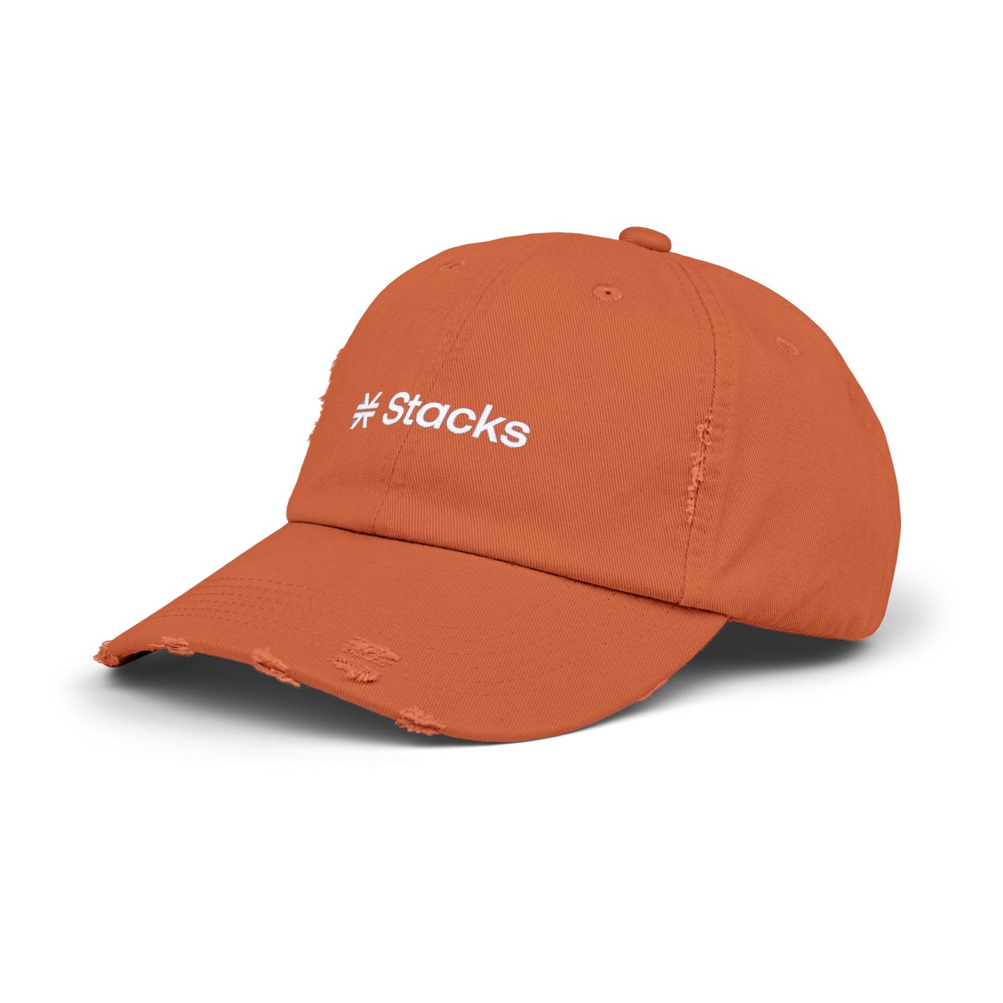 Stacks Unisex Distressed Cap