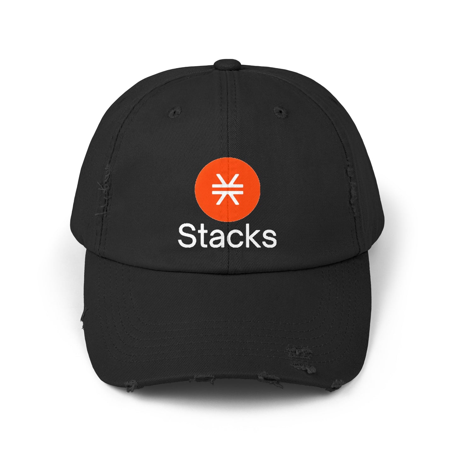 Stacks Unisex Distressed Cap