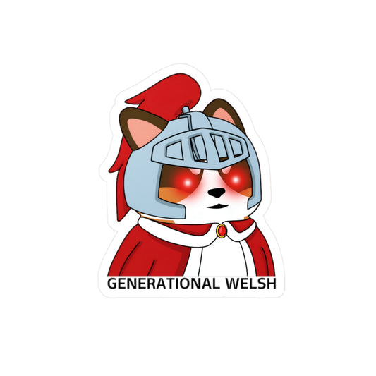 Generational Welsh Sticker