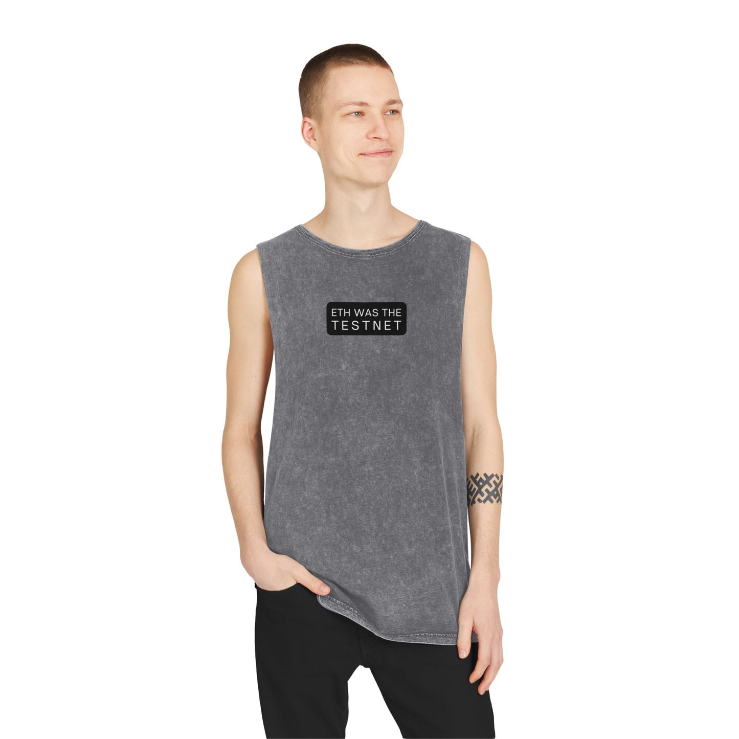 ETH WAS THE TESTNET Unisex Tank Top