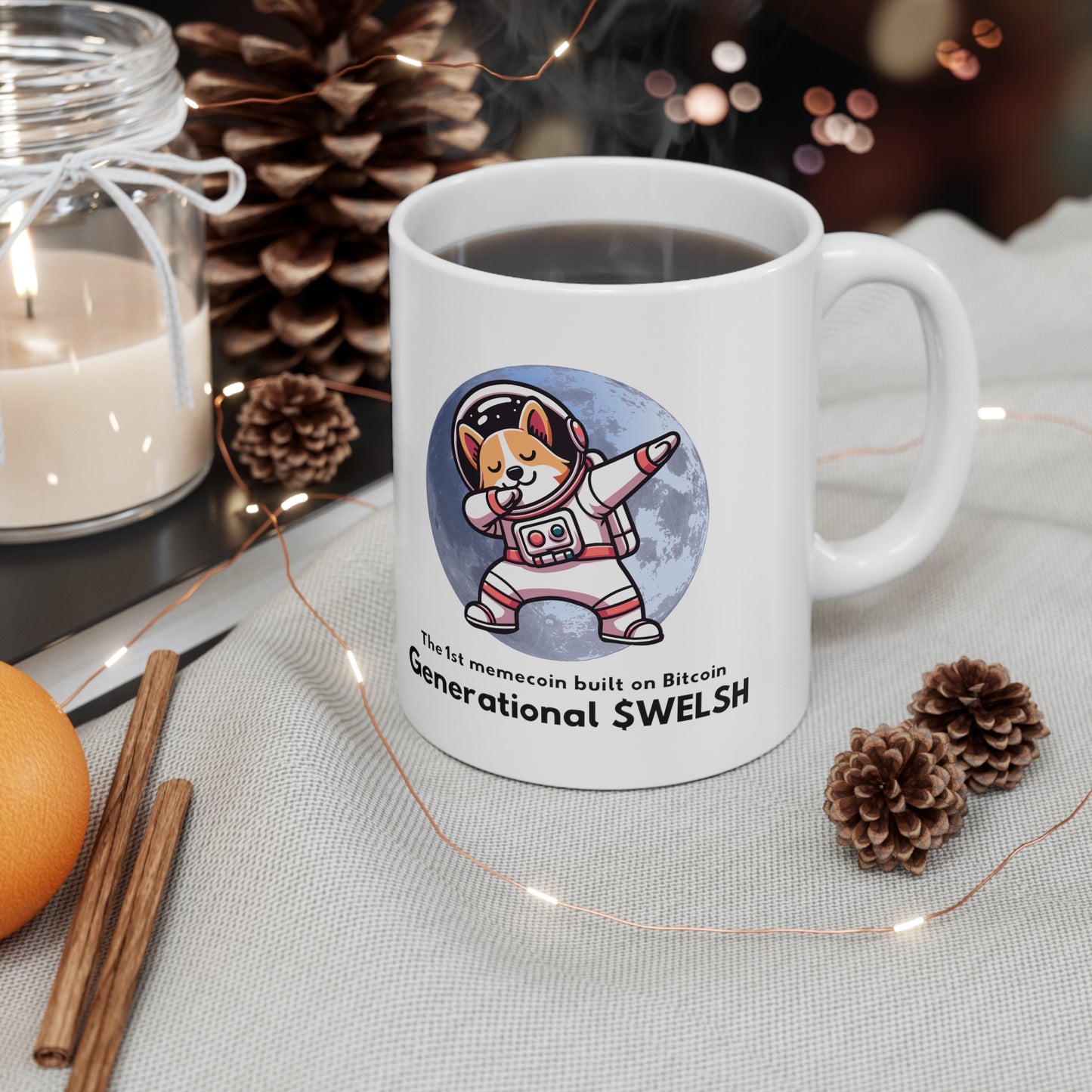 Welsh on the Moon Mug