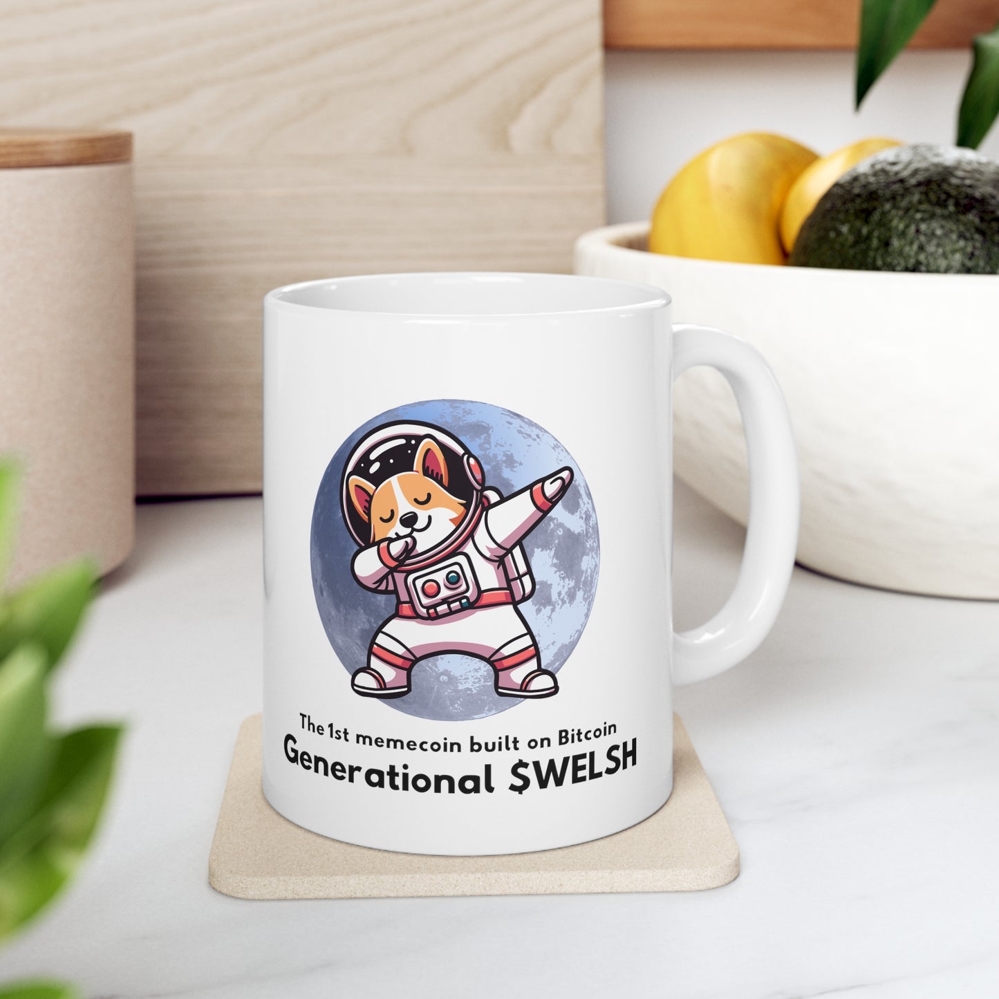 Welsh on the Moon Mug