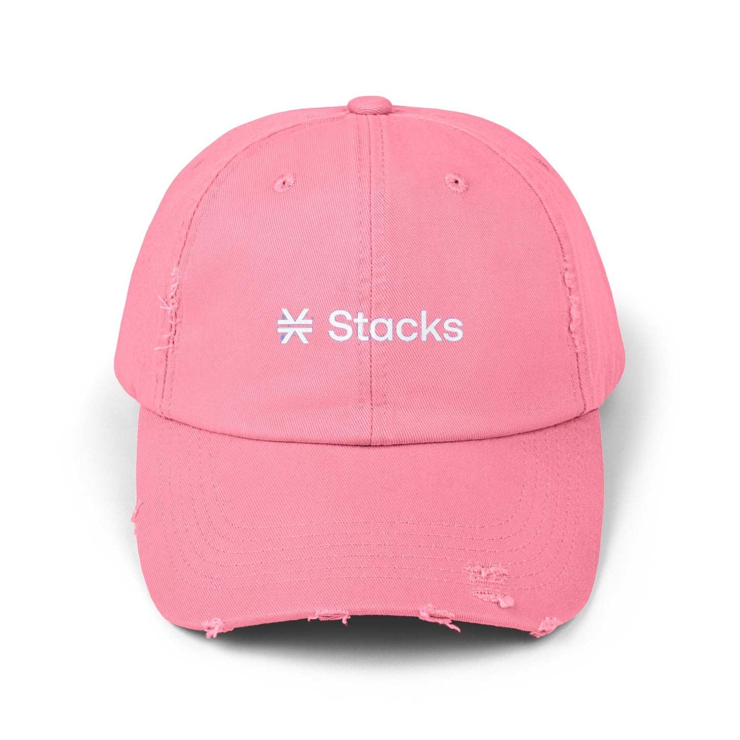 Stacks Unisex Distressed Cap